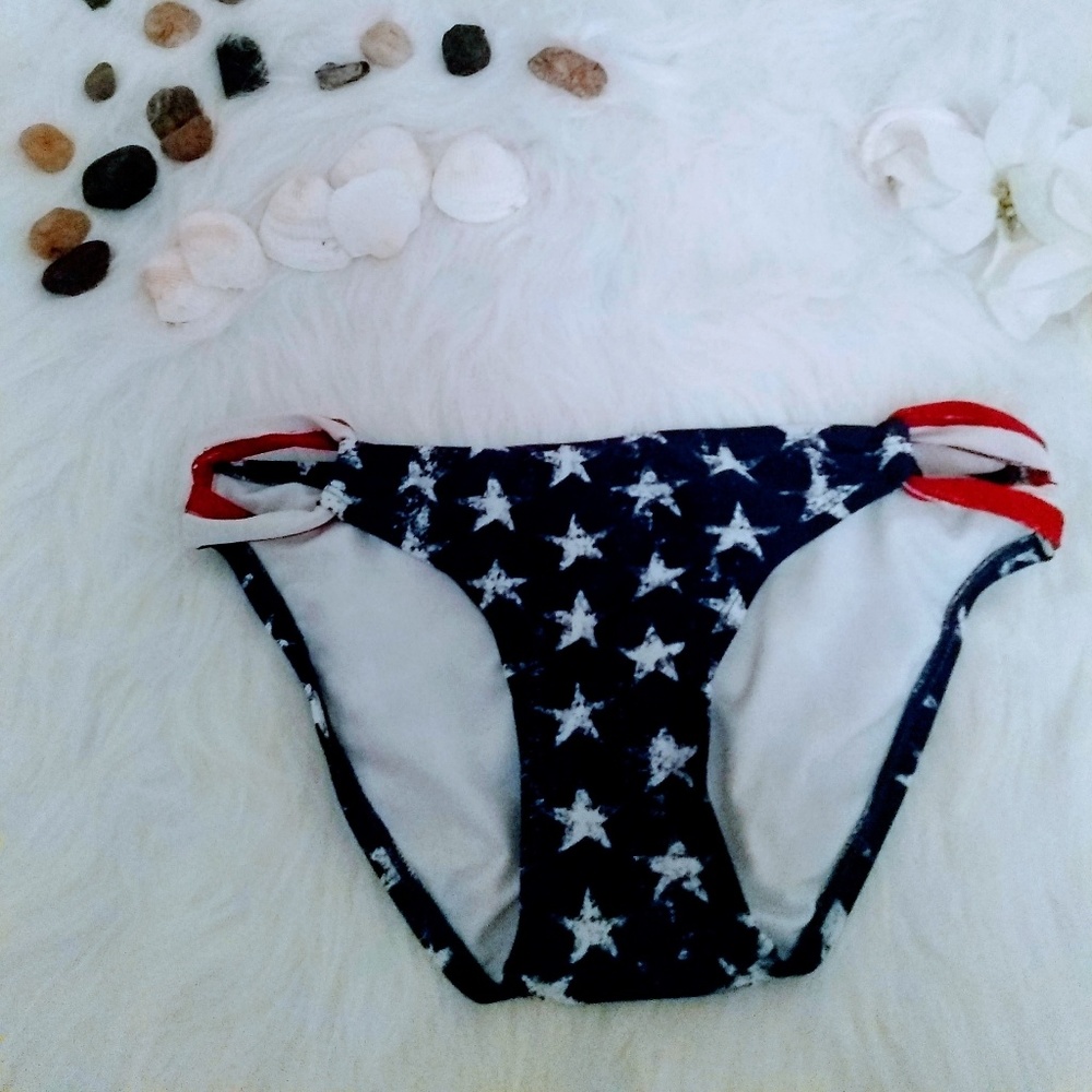 American flag bikini bottom by Xhilaration